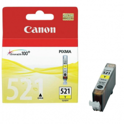 Tusz Canon CLI521Y yellow iP3600/iP4600/MP540/MP620/MP630/MP980
