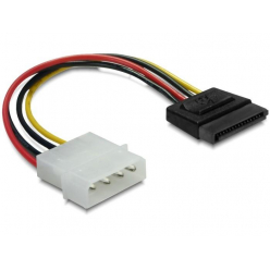 DELOCK 60112 Delock kabel SATA zasilający HDD (M) > Molex(M) 6cm
