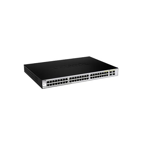 Switch sieciowy zarządzalny D-Link DGS-1210-48 48-portów 10/100/1000 4 porty COMBO GEth (RJ45)/MiniGBIC (SFP)