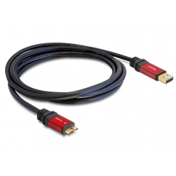 DELOCK 82760 Delock kabel USB AM 3.0 -> USB BM-Micro 1m Premium