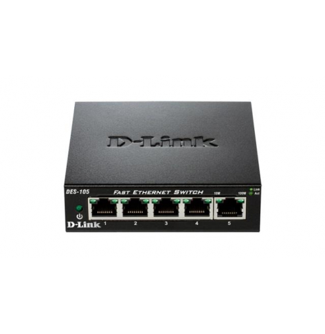 Switch sieciowy niezarządzalny D-Link DES-105 5-portów 10/100