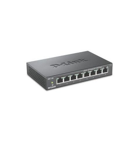 Switch sieciowy niezarządzalny D-Link DES-108 8-portów 10/100