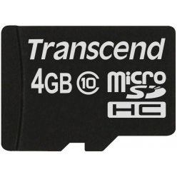 Karta pamięci Transcend Premium 4GB microSDHC UHS-I Class10 20MB/s MLC