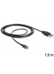 DELOCK 83272 Delock kabel USB micro AM-MBM5P 2.0 + wskaźnik ładowania LED, 1.5M