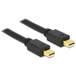 DELOCK 83477 Delock kabel mini Displayport (M) - mini Displayport (M) 5m, black
