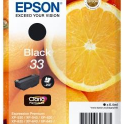 Tusz Epson EPSON C13T33314012 Singlepack black 33 Claria Premium