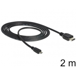DELOCK 83244 Delock kabel MHL (M) > High Speed HDMI (M) 2 m