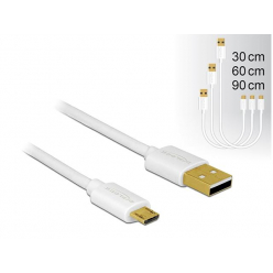 DELOCK 83679 Delock Kabel danych i szybkiego ładowania USB 2.0 (AM)>Micro(BM) zestaw 3 części