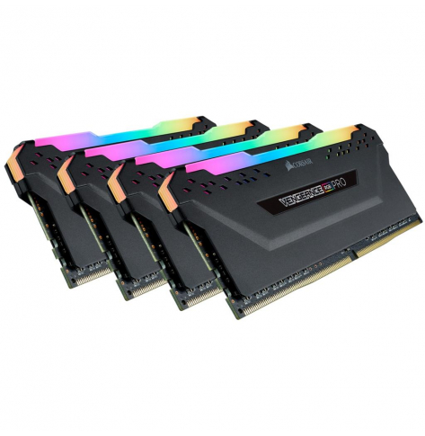 Pamięć RAM Corsair Vengeance RGB PRO Pamięć DDR4 32GB 4x8GB 3600MHz CL18 1.35V XMP Czarna