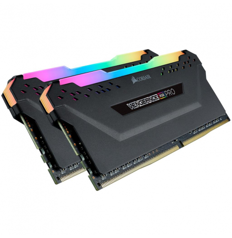 Pamięć RAM CORSAIR Vengeance RGB PRO DDR4 16GB 2x8GB 3600MHz CL18 1.35V XMP Czarna