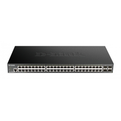 Switch sieciowy zarządzalny D-Link DGS-1250-52X 48-portów 1000BaseT (RJ45) 4 porty 10GB SFP+