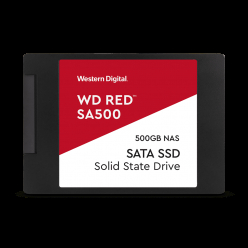 Dysk SSD WD Red SA500 NAS 2.5 500GB SATA/600  560/530 MB/s  7mm  3D NAND