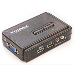 Switch Edimax EK-UAK2 KVM USB SOHO Switch dla 2 komputerów (kable w zestawie)