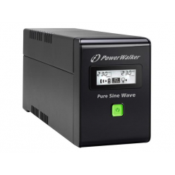 UPS Power Walker Line-Interactive 600VA 2x PL 230V, PURE SINE, RJ11/RJ45,USB,LCD