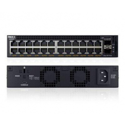 Switch sieciowy zarządzalny DELL X1026P 24 porty 1000BaseT (RJ45) 2 porty 10GB SFP+