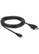 DELOCK 83650 Delock kabel MHL 3.0 męski > High Speed HDMI-A męski 4K 3 m