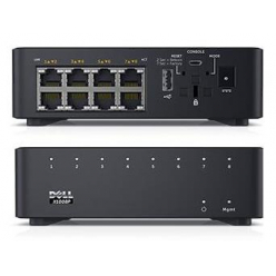 Switch sieciowy zarządzalny Dell X1008P 8 portów 1000BaseT (RJ45)