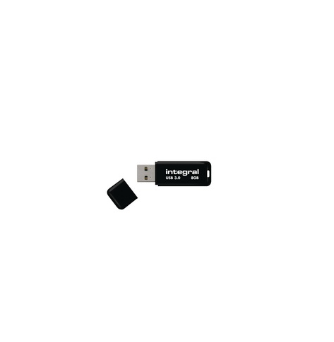 Pamięć USB     Integral  3.0 8GB NEON NOIR transfer do 80MB/s
