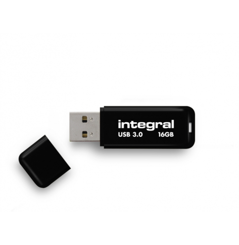 Pamięć USB     Integral  3.0 16GB NEON NOIR transfer do 80MB/s