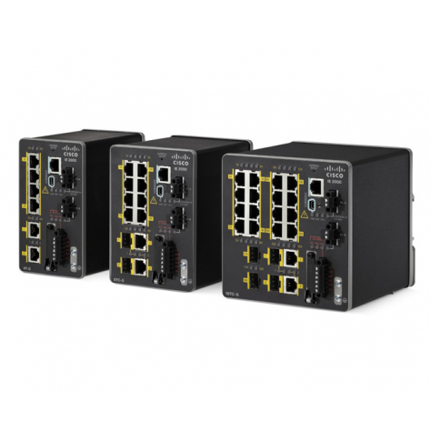 Switch Cisco IE-2000-8TC-G-B 8 portów 10/100 2 zestawy Gigabit SFP