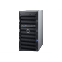 Serwer DELL PowerEdge T130 E3-1220v6 8GBub 2x 1TB SATA 3,5'' cabled ENT H330 DVD-RW 3yNBD