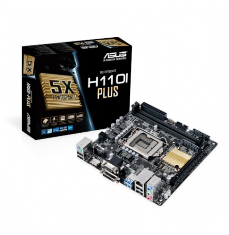 Płyta główna  ASUS H110I-PLUS H110 DDR4-2133 SATA3 HDMI DVI D-Sub mITX