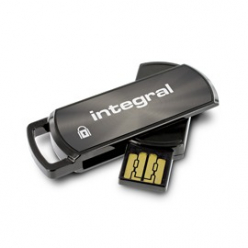 Pamięć USB    Integral  360SECURE 8GB Szyfrowanie Software AES 256BIT
