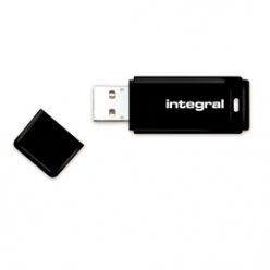 Pamięć USB    Integral  16GB Black  2.0 with removable cap