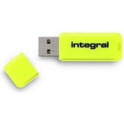 Pamięć USB    Integral  Flash Drive NEON 32GB  2.0 Yellow