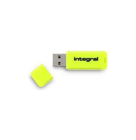 Pamięć USB    Integral  Flash Drive NEON 32GB  2.0 Yellow