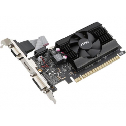 Karta Graficzna MSI GeForce GT 710 2GD3 LP 2GB  DDR3  PCI Express x16  DVI-D HDMI