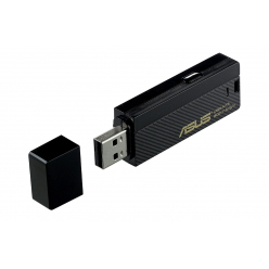Karta sieciowa Asus USB-N13 Wireless 802.11n 300Mbit adapter USB 2.0, Ezlink, WPS button