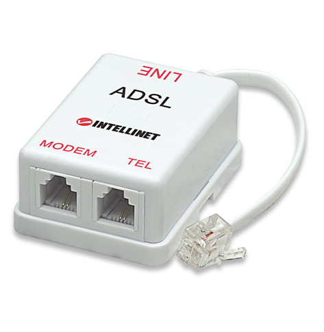 Router  Intellinet ADSL modem splitter adapter