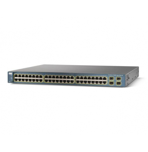 Switch Cisco WS-C2960+48TC-S-RF Catalyst 2960 Plus 48 portów 10/100 2 zestawy Gigabit SFP - REFURBISHED