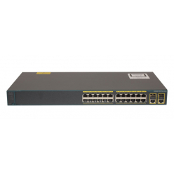 Switch Cisco WS-C2960+24TC-L Catalyst 2960 Plus 24 porty 10/100 2 zestawy Gigabit SFP