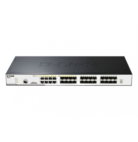 Switch zarządzalny D-Link 24-porty SFP (8-portów Combo 1000BaseT/SFP)