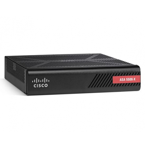 Firewall Cisco ASA 5506-X with FirePOWER Services and Sec Plus Lic (8GE, AC, 3DES/AES)
