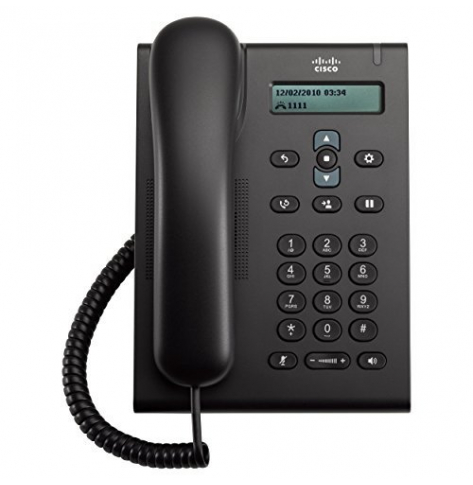 Telefon VOIP Cisco Unified SIP Phone 3905, Charcoal, Standard Handset