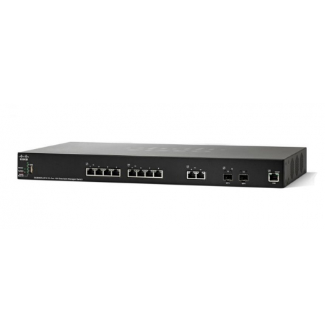 Switch wieżowy Cisco SG350XG-2F10 10 portów 10GBase-T 2 porty combo 10 Gigabit SFP+