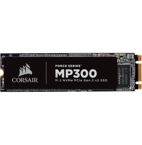 Dysk SSD Corsair  Force MP300 NVMe PCIe M.2  480GB  1 600/1 040 MB/s