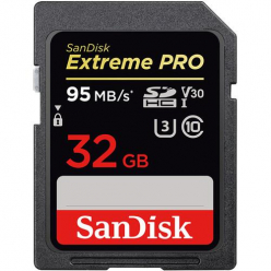 Karta pamięci SanDisk Extreme PRO SDHC 32GB 95MB/s V30 UHS-I U3