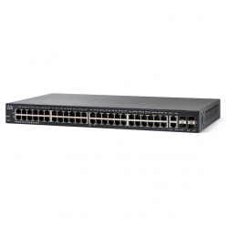 Switch Smart Cisco SF250-48 48-portów 10/100 2 porty 10/100/1000 2 zestawy Gigabit SFP 2 porty Gigabit SFP