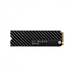 Dysk SSD WD Black SN750 Gaming 500GB PCIe Gen3 8Gb/s M.2 High-Performance NVMe SSD Bulk with heatsink