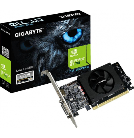 Karta graficzna GIGABYTE GeForce GT 710 1GB GDDR5 DVI-I HDMI
