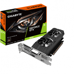 Karta graficzna Gigabyte GeForce GTX 1650 OC Low Profile 4GB VGA GDDR5 PCI Express 3.0 x16 DisplayPort 1.4 x3 HDMI 2.0b x1