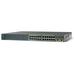 Switch Cisco WS-C2960-24TT-L-RF Catalyst 2960 24 porty 10/100 2 porty 10/100/1000 REFURBISHED