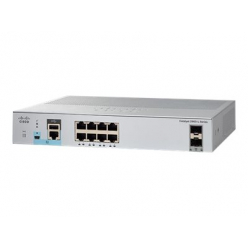 Switch Cisco WS-C2960L-8PS-LL Catalyst 2960L 8 portów 10/100/1000 2 porty Gigabit SFP (uplink)