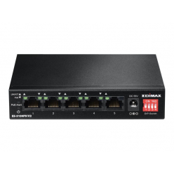 Switch sieciowy niezarządzalny Edimax ES-5104PH v2 5 portów 10/100 (4 PoE+)