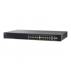 Switch smart Cisco SG250-26P 24 porty 10/100/1000 (PoE+) 2 zestawy Gigabit SFP
