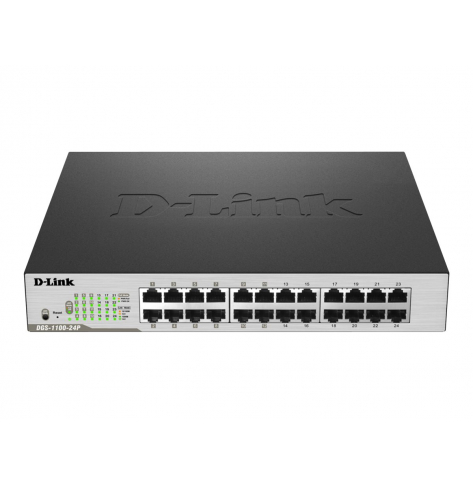 Switch sieciowy zarządzalny D-Link DGS-1100-24P 24-Porty 1000BaseT (RJ45)